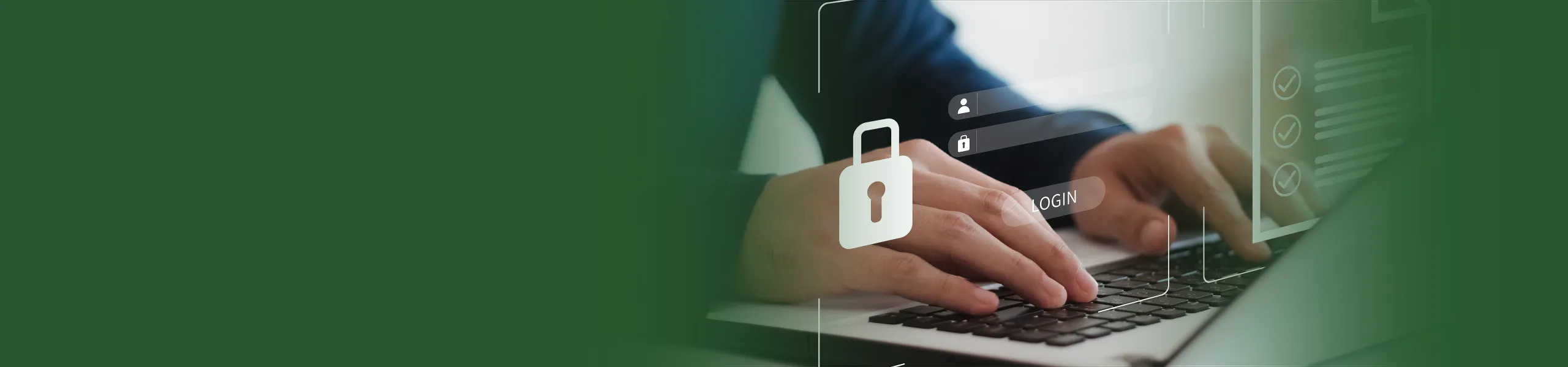 Banner da página Política de Privacidade